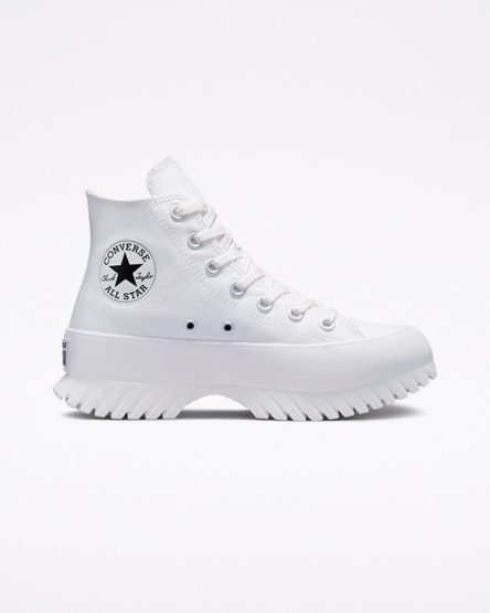 Tenisky Vysoke Converse Chuck Taylor All Star Lugged 2.0 Panske Biele Čierne | SK HJLMG6